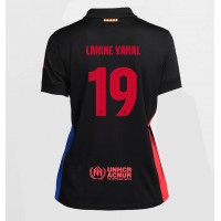 Camiseta Barcelona Lamine Yamal #19 Visitante Equipación para mujer 2024-25 manga corta